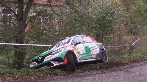 Rallye Du Condroz Day Slippery Corners And Mistakes Youtube