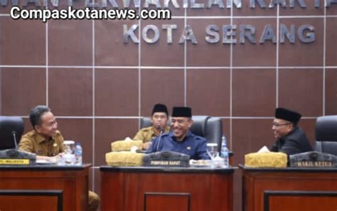 Pj Wali Kota Serang Yedi Rahmat Hadiri Rapat Paripurna Penutup Masa