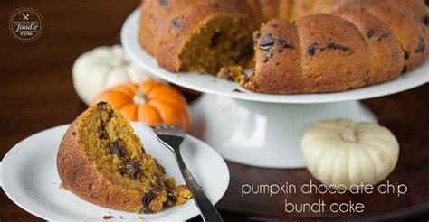 Pumpkin Chocolate Chip Bundt Cake Self Proclaimed Foodie