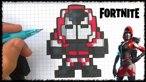 Fortnite Pixel Art Grid