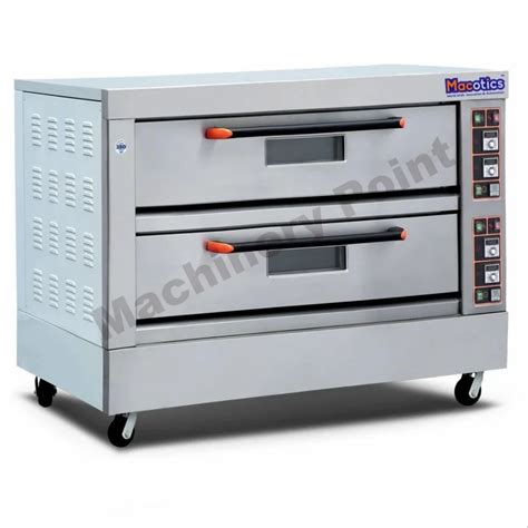 Double Deck Four Tray Deck Oven 2 Deck 4 Tray Electric Deck Oven At Rs