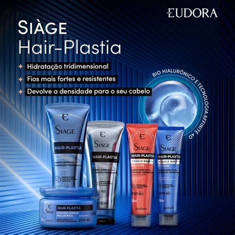 Siàge Máscara Capilar Hair Plastia 250G Eudora