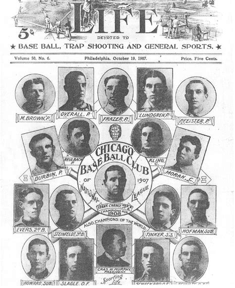 TheDeadballEra.com :: 1908 CHICAGO CUBS TEAM PHOTO