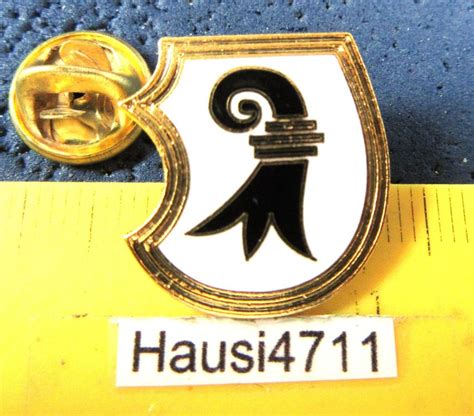 Basel Stadt Kantonswappen Pin Histo Design Kaufen Auf Ricardo