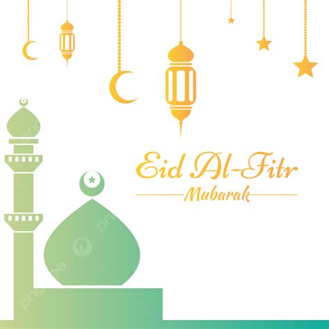 รูปการออกแบบการไล่ระดับแม่แบบ Eid Al Fitr Mubarak Png เวกเตอร์ Eid เคร่งศาสนาภาพ Png และ