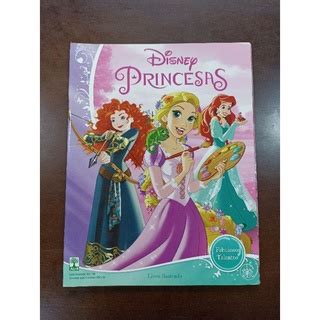 ÁLBUM DE FIGURINHAS DISNEY PRINCESAS Shopee Brasil