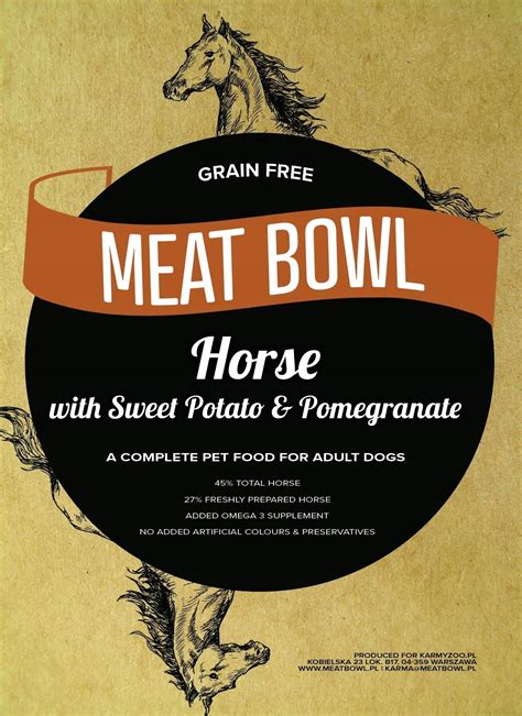 Karma Meat Bowl Konina Z Batatami I Granatem 6Kg Ceny I Opinie Ceneo Pl