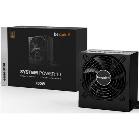 750W Be Quiet System Power 10 CM Netzteil ARLT Computer