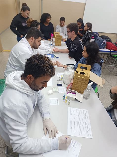 Curso De Biomedicina Participou Da Disciplina Eletiva Csi