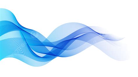 Abstract Wave Element Vector Design Images, Blue Wave Png Abstract ...