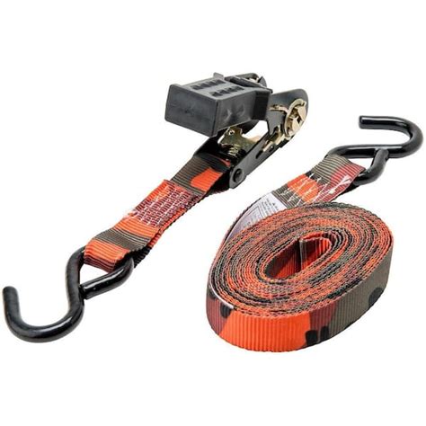 Reviews For Keeper Blaze Camo Ratchet Tie Down Strap Ft X In