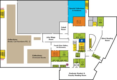 Cabell Library Floor Map | VCU Libraries