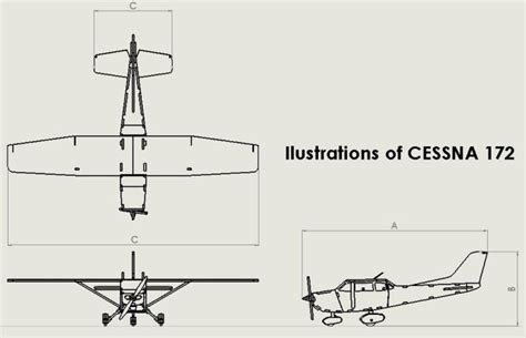 Dimensions Of The Aircraft Download Scientific Diagram