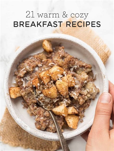 21 Warm Cozy Winter Breakfast Recipes To Keep You Nourished During