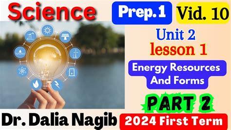 Science Prep 1 Unit 2 Lesson 1 Energy Resources And Forms Part 2