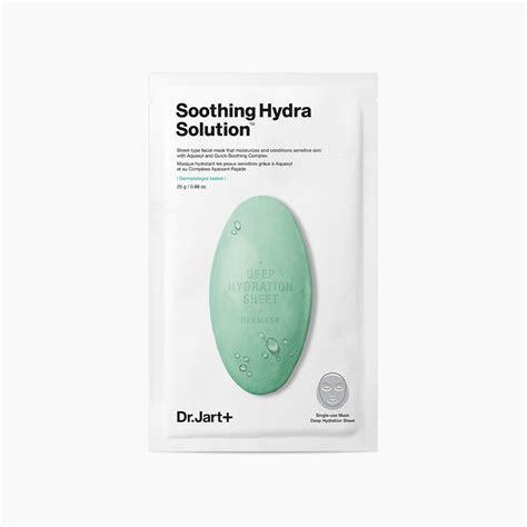 Dermask Water Jet Soothing Hydra Solution Face Mask Dr Jart Skincare