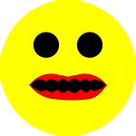 vector drawing  smiley face  freckles  svg