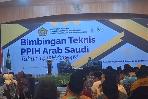 Kemenag Imbau Ppih Berikan Layanan Terbaik Untuk Jemaah Haji Indonesia