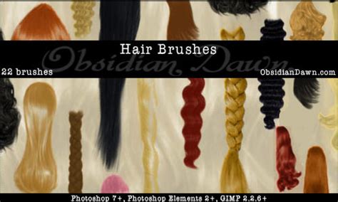 37 Photoshop Hair Texture Brushes Psd Ai Vector Eps