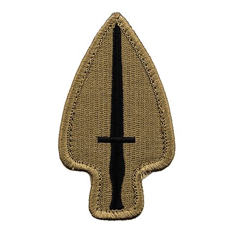 Special Operations Command Patch OCP Color With Velcro