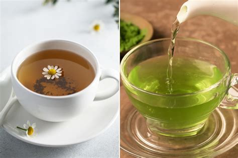 Chamomile Tea Vs Green Tea What S The Difference Bigthreetea