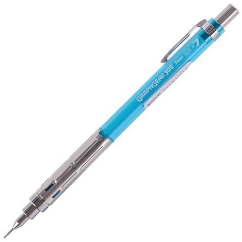 Lapiseira 0 7mm Graphgear 300 Azul Pentel Lister