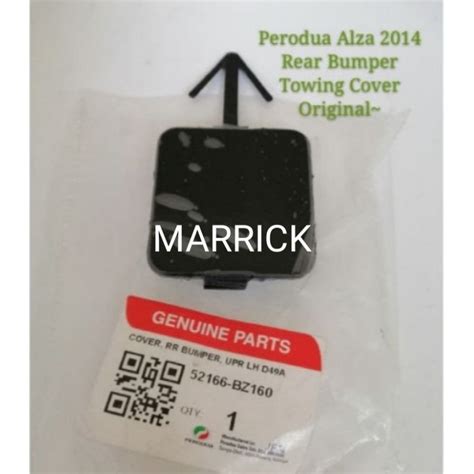 Perodua Alza Rear Bumper Towing Cover Genuine Shopee Malaysia