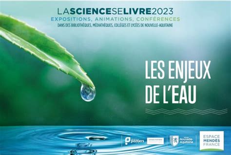 La Science Se Livre Les Enjeux De Leau Au Programme Sant