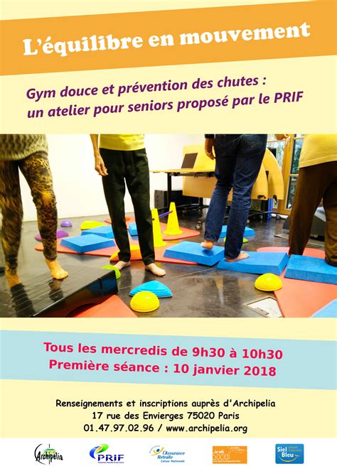 Reprise Des Ateliers Seniors Autour De La Pr Vention Des Chutes