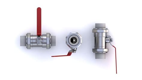 Ball Valve 3D Model CGTrader