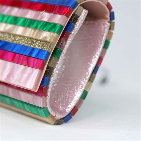 Clutch Efecto N Car Multicolor Chincha Rabi A Shop