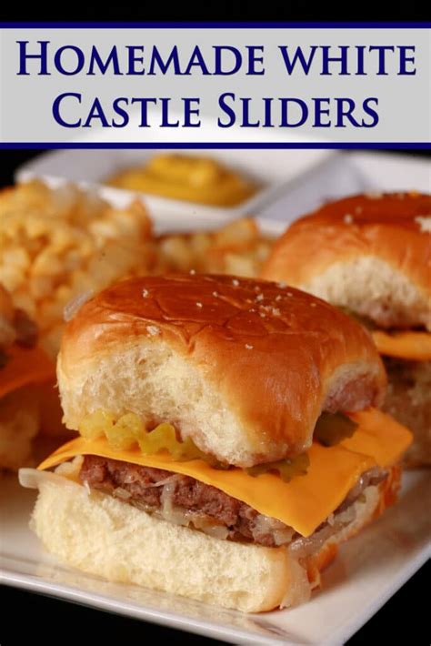 Copycat White Castle Burgers Recipe - Celebration Generation