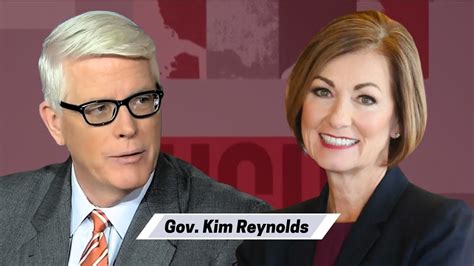 Iowa Governor Kim Reynolds On 2024 And Whether She Will Endorse Before