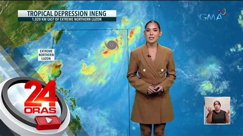 Maaari Pang Lumakas Bilang Tropical Storm Ang Bagyong Ineng Bago