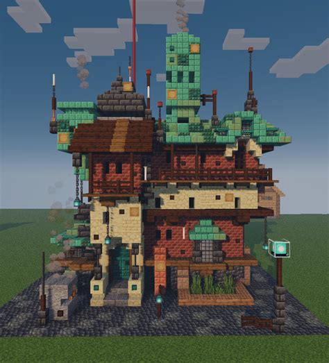 Steampunk Mansion Minecraft