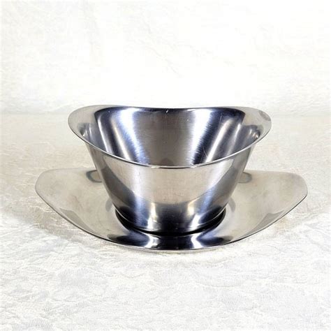 Cromargan Dining Cromargan Germany Stainless Steel Plate Tray Bowl