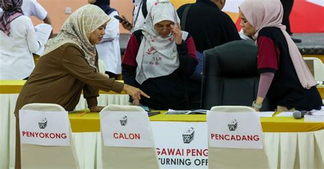 Persiapan Pusat Penamaan Calon PKR Kuala Kubu Bharu Capai 90 Peratus