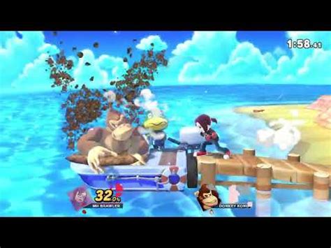 Mii Brawler Vs Donkey Kong Feat Snorlax YouTube