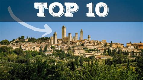 Top 10 Cosa Vedere A San Gimignano YouTube