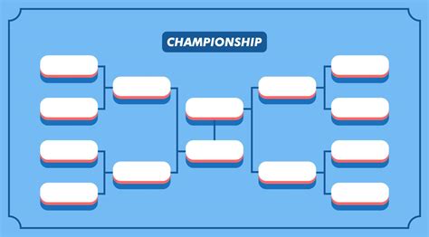 Sport Game Tournament Championship Contest Stage Layout Double