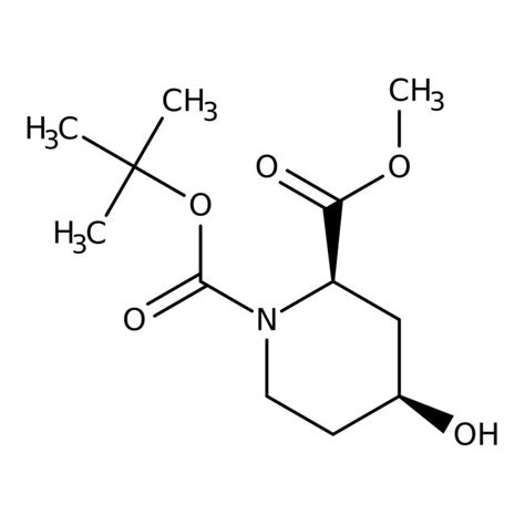 2 R 4 S N BOC 4 Hydroxypiperidin 2 Carbonsäure Methyl Ester 95 98