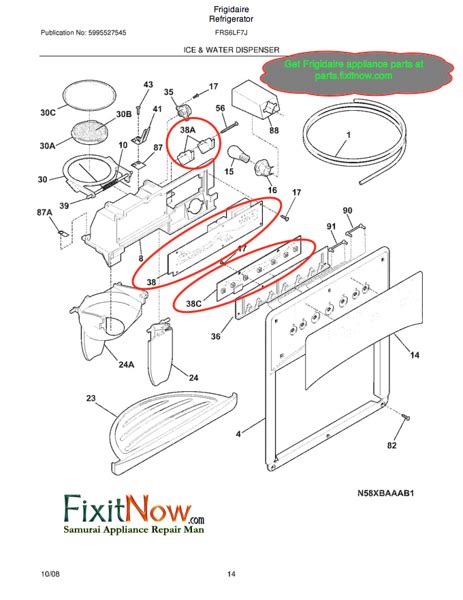 Frigidaire Refrigerator Water Line Diagram Wiring Diagram