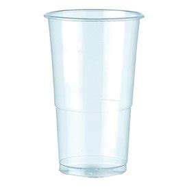 Vaso de Plástico PP Transparente 300ml Ø7 3cm 100 Uds