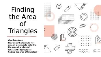 Area Of Triangles PowerPoint By Creating Simplicity TPT