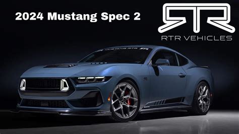 Introducing The All New 2024 Rtr Mustang Chelsea Denofa Ford Mustang