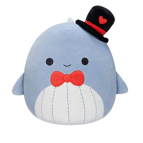 Squishmallows Samir The Blue Whale Valentines Plush Shop Plush Toys