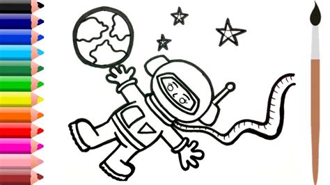 Details 78+ astronaut drawing for kids - xkldase.edu.vn