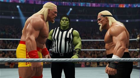 Wwe K Undertaker Vs Hulk Hogan Special Guest Referee Match Youtube