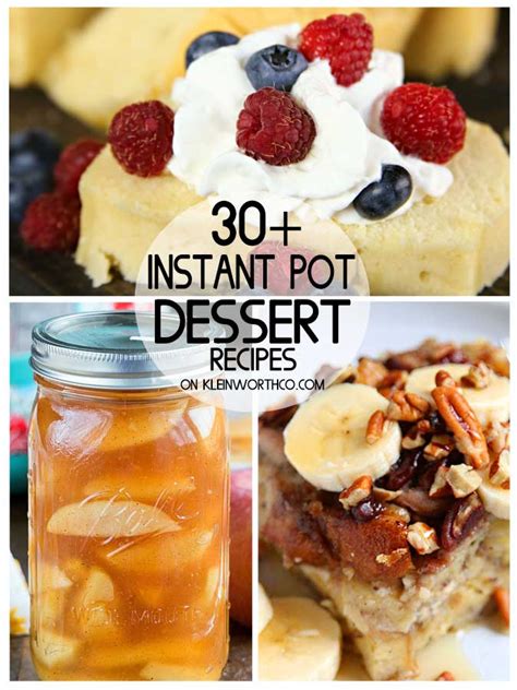 Instant Pot Dessert Recipes - Yummi Haus