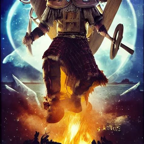 Vikings In Space Movie Poster Stable Diffusion Openart